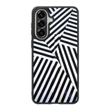 Black And White Samsung Galaxy A57 Case OV10650