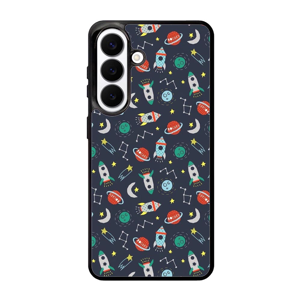 Rocket Pattern Samsung Galaxy S26 Case OV10407