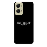 Stay With Me Simple Quotes Motorola Moto G Stylus 5G 2024 Case OV11226
