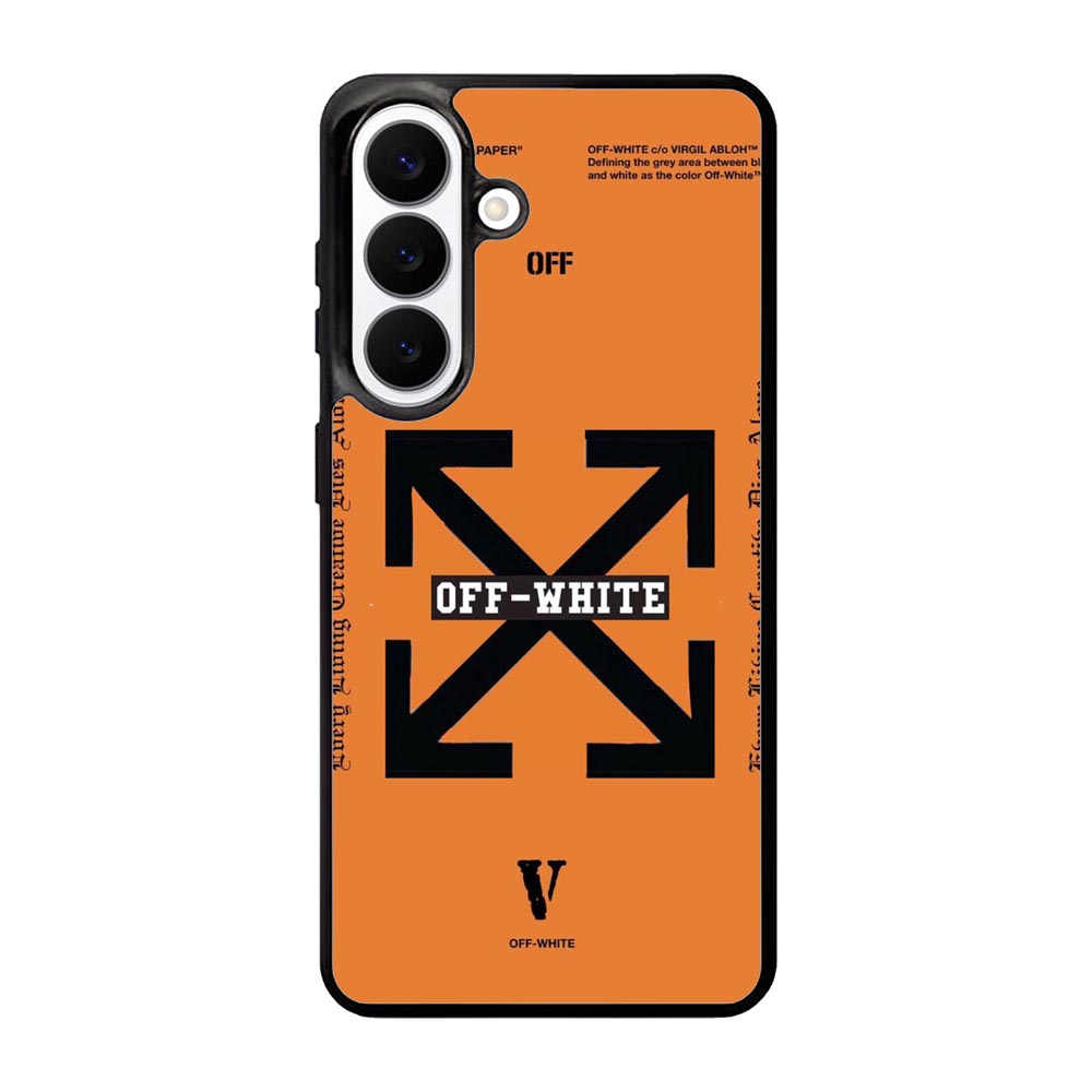 Off White Orange Samsung Galaxy S26 Plus Case OV11223