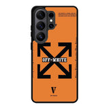 Off White Orange Samsung Galaxy S26 Ultra Case OV11223