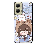 Cute and Happy Everyday Motorola Moto G Stylus 5G 2024 Case OV11197