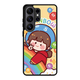 Cutei Rainbow Candy Samsung Galaxy S26 Ultra Case OV11217