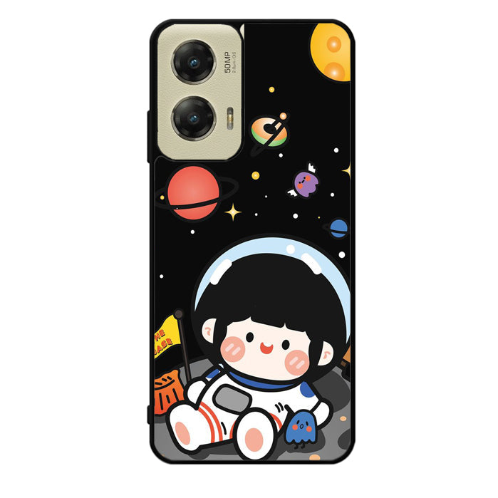 Cute Roro Jump and Astronaut Motorola Moto G Stylus 5G 2024 Case OV11207