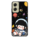 Cute Roro Jump and Astronaut Motorola Moto G Stylus 5G 2024 Case OV11207