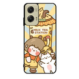 Cute Roro Jump Milk Tea Station Motorola Moto G Stylus 5G 2024 Case OV11212