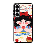 Cute Snow White Samsung Galaxy S26 Case OV11214