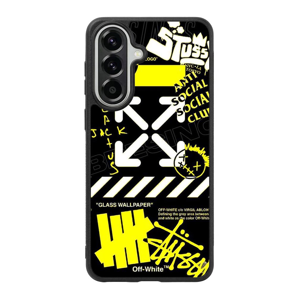 Cute Roro Jump Milk Tea Station Samsung Galaxy A57 Case QC11212