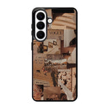 Aesthetic Brown Samsung Galaxy S26 Case OV11233