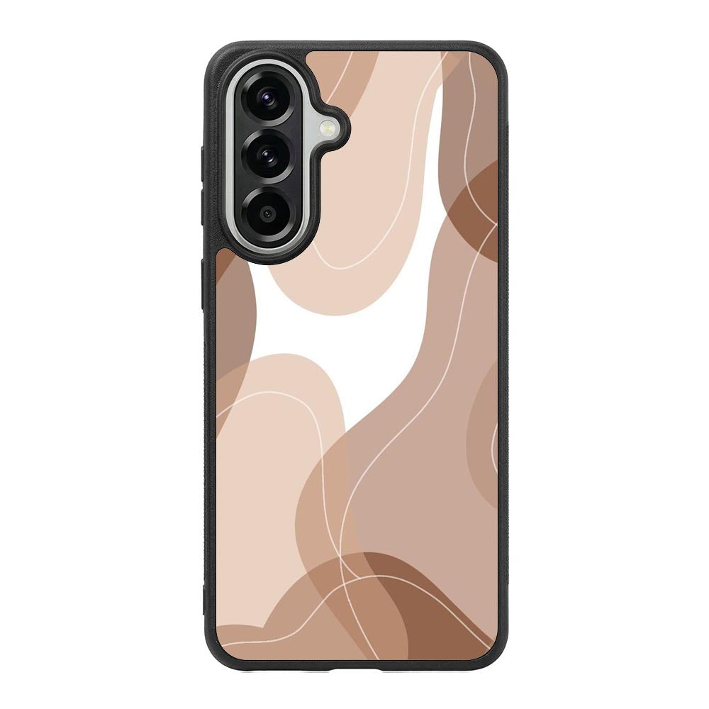 brown cream Samsung Galaxy A57 Case QC11186