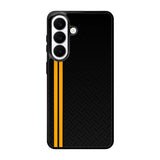 Abstract Yellow Lines Samsung Galaxy S26 Case OV10708