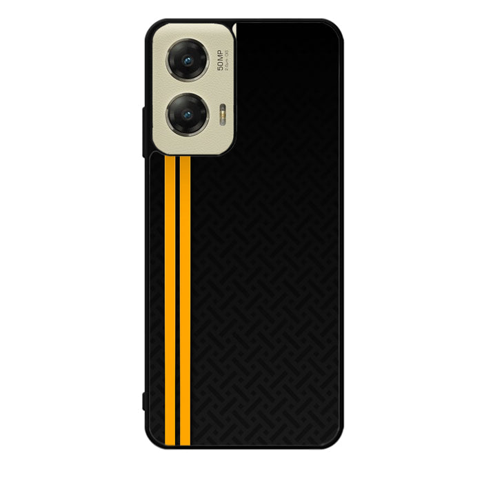 Abstract Yellow Lines Motorola Moto G Stylus 5G 2024 Case OV10708