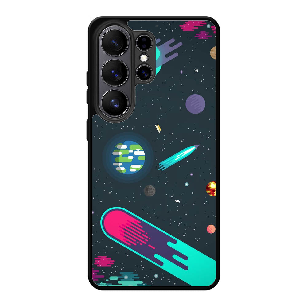 Cartoon Galaxy Samsung Galaxy S26 Ultra Case OV10675