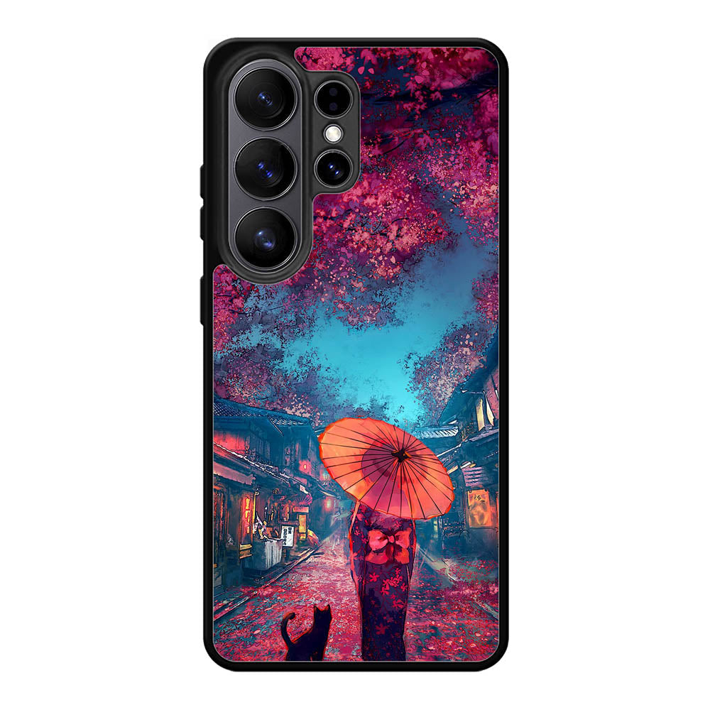 Japanese Street Samsung Galaxy S26 Ultra Case OV11120