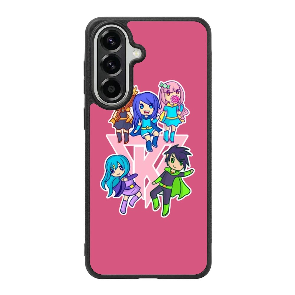 Funneh and the Krew Pink Samsung Galaxy A57 Case OV10573