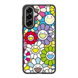 takashi murakami flowers colorful Samsung Galaxy A57 Case OV10222