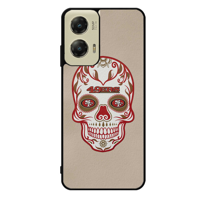 San Francisco 49ers Skull Motorola Moto G Stylus 5G 2024 Case OV2629