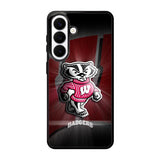 wisconsin badger logo Samsung Galaxy S26 Case