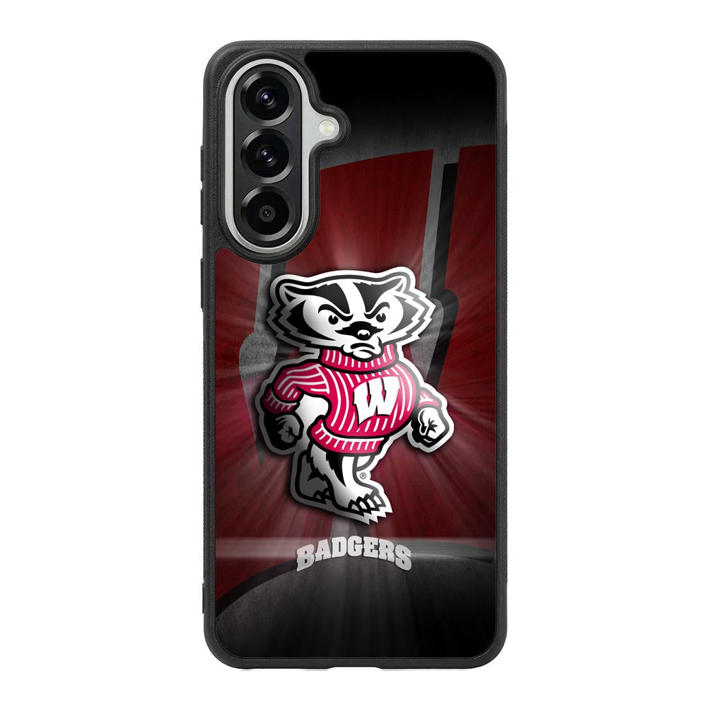 wisconsin badger logo Samsung Galaxy A57 Case