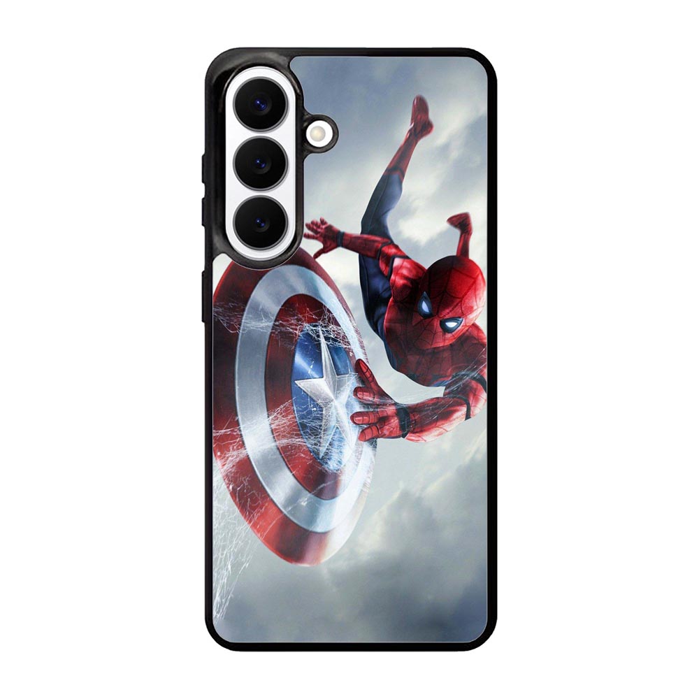 Spiderman Captain America Shield Samsung Galaxy S26 Plus Case OV2511