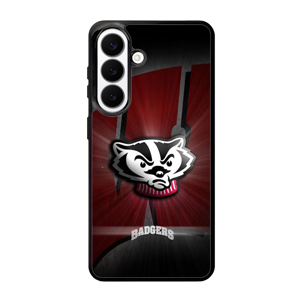 wisconsin badger logo Samsung Galaxy S26 Case OV1985