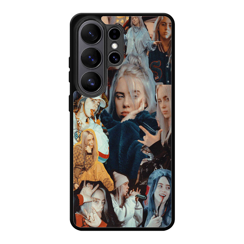 BILLIE EILISH SINGER COLLAGE Samsung Galaxy S26 Ultra Case
