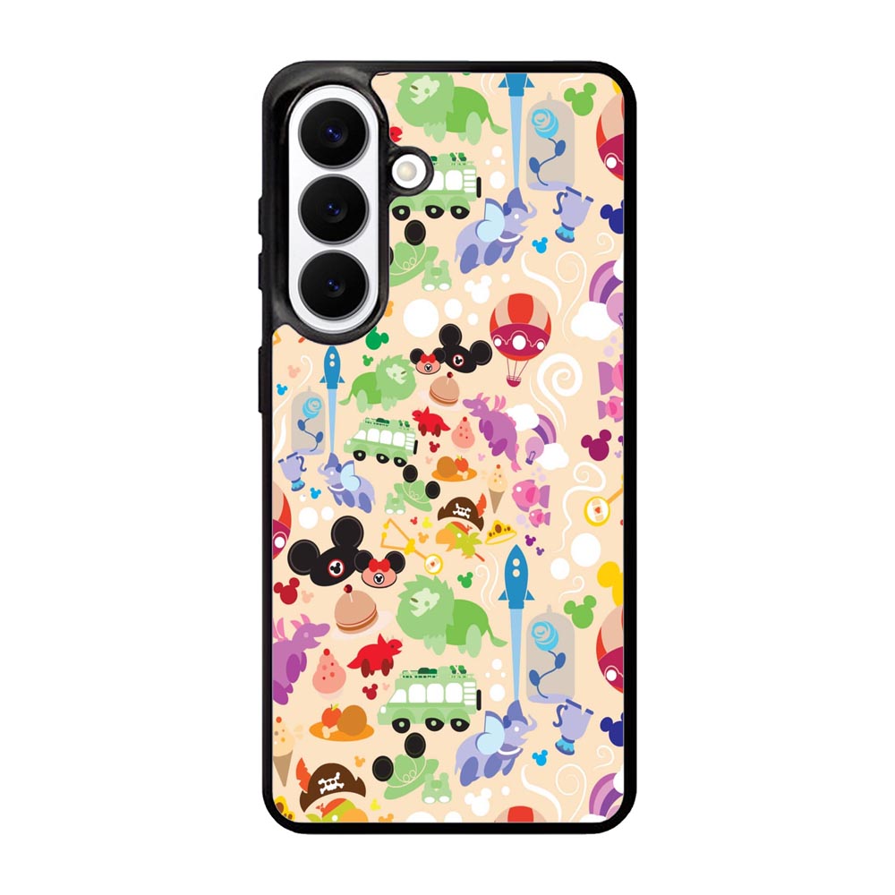 Cute Disney Background Samsung Galaxy S26 Plus Case