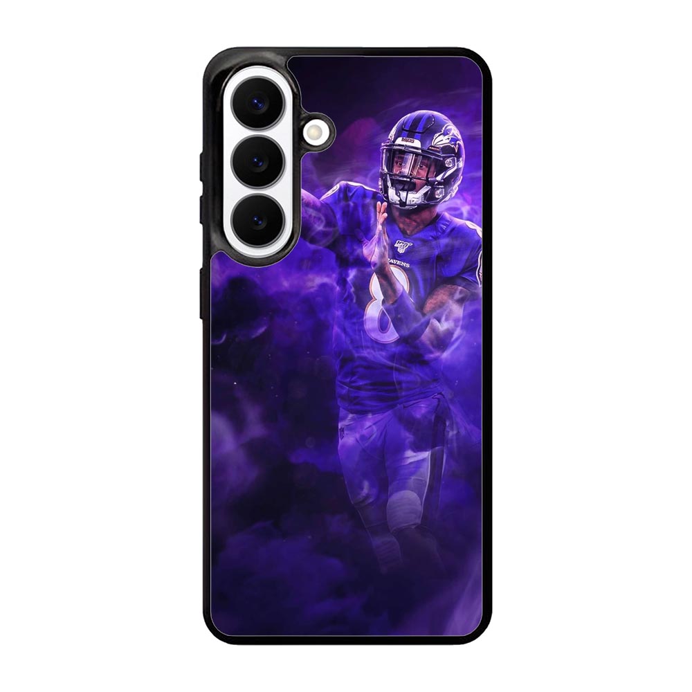 Lamar Jackson Smoke Samsung Galaxy S26 Plus Case