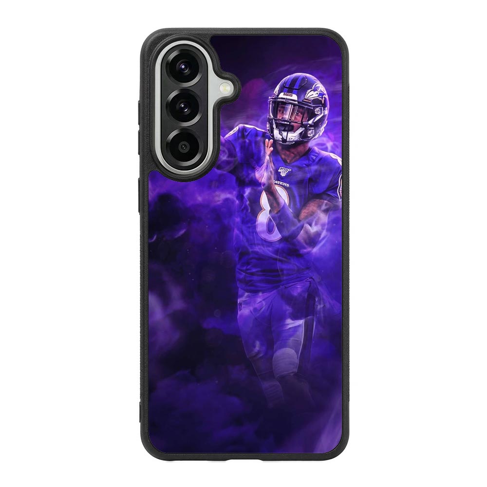 Lamar Jackson Smoke Samsung Galaxy A37 Case