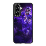 Lamar Jackson Smoke Samsung Galaxy A57 Case