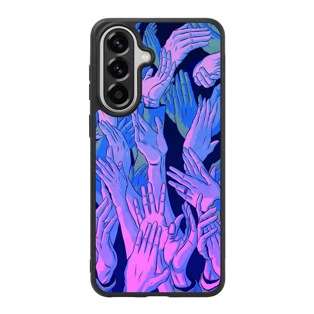 Vaporwave Wallpaper Hands Samsung Galaxy A57 Case QC7748