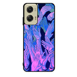 Vaporwave Wallpaper Hands Motorola Moto G Stylus 5G 2024 Case OV7748