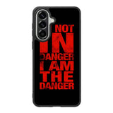 Red Danger Samsung Galaxy A57 Case OV9534