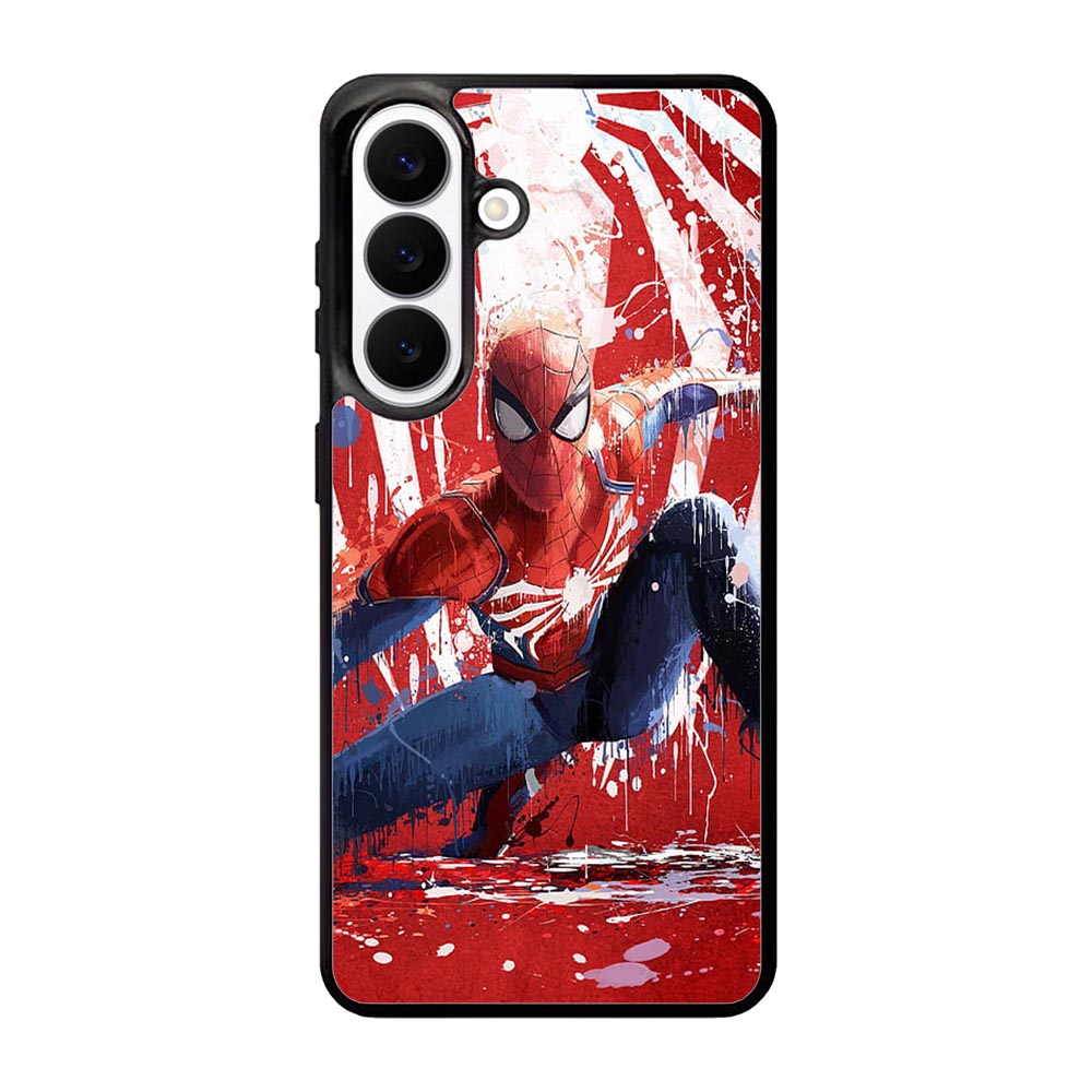 Spiderman Painted Samsung Galaxy S26 Plus Case OV8949