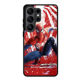Spiderman Painted Samsung Galaxy S26 Ultra Case OV8949