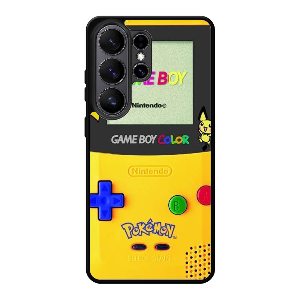 Game Boy Pokemon Pikachu Samsung Galaxy S26 Ultra Case