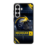 michigan wolverines helmet Samsung Galaxy S26 Case