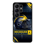 michigan wolverines helmet Samsung Galaxy S26 Ultra Case