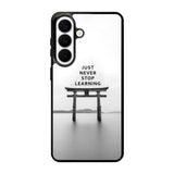 Never stop learning FLX0548 Samsung Galaxy S26 Case