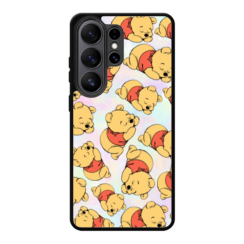 Winnie The Pooh Pattern Samsung Galaxy S26 Ultra Case OV1152