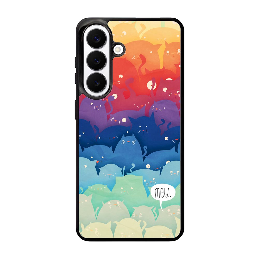Cats Mew Samsung Galaxy S26 Case QC1175