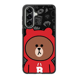 the simpson donuts Samsung Galaxy A57 Case OV1188