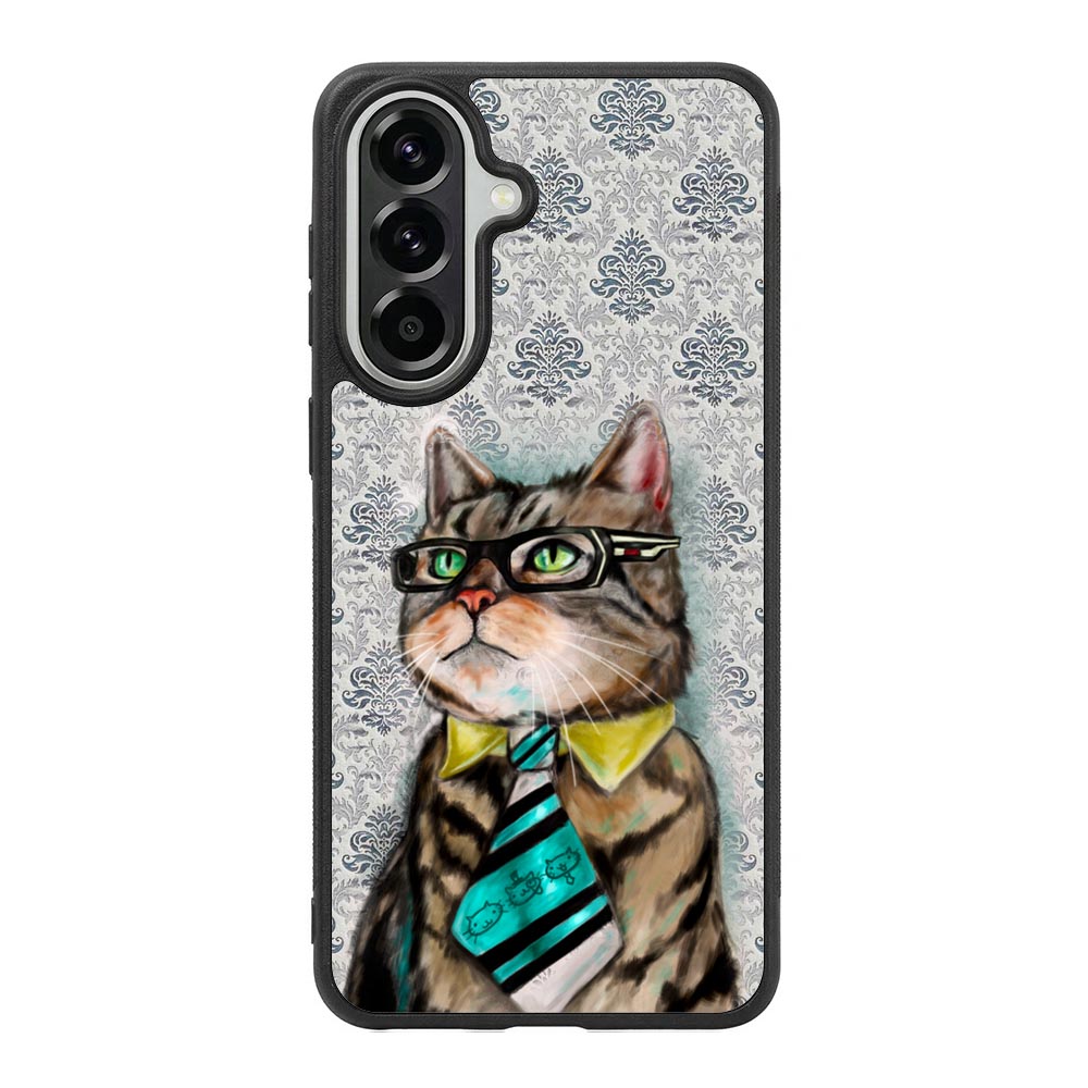business cat Samsung Galaxy A57 Case OV1192