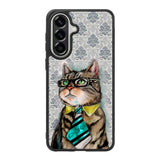 business cat Samsung Galaxy A57 Case OV1192