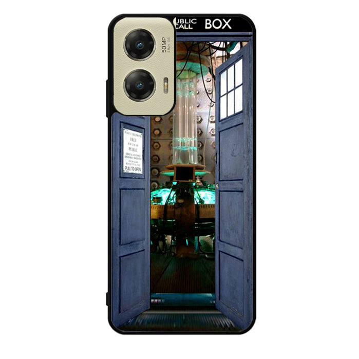 Doctor Who TARDIS Door Open Motorola Moto G Stylus 5G 2024 Case