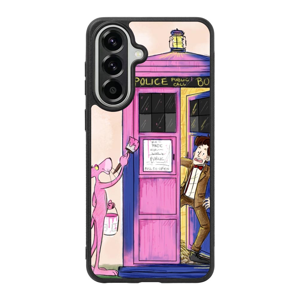 Doctor Who Tardis Funny Samsung Galaxy A37 Case OV1214