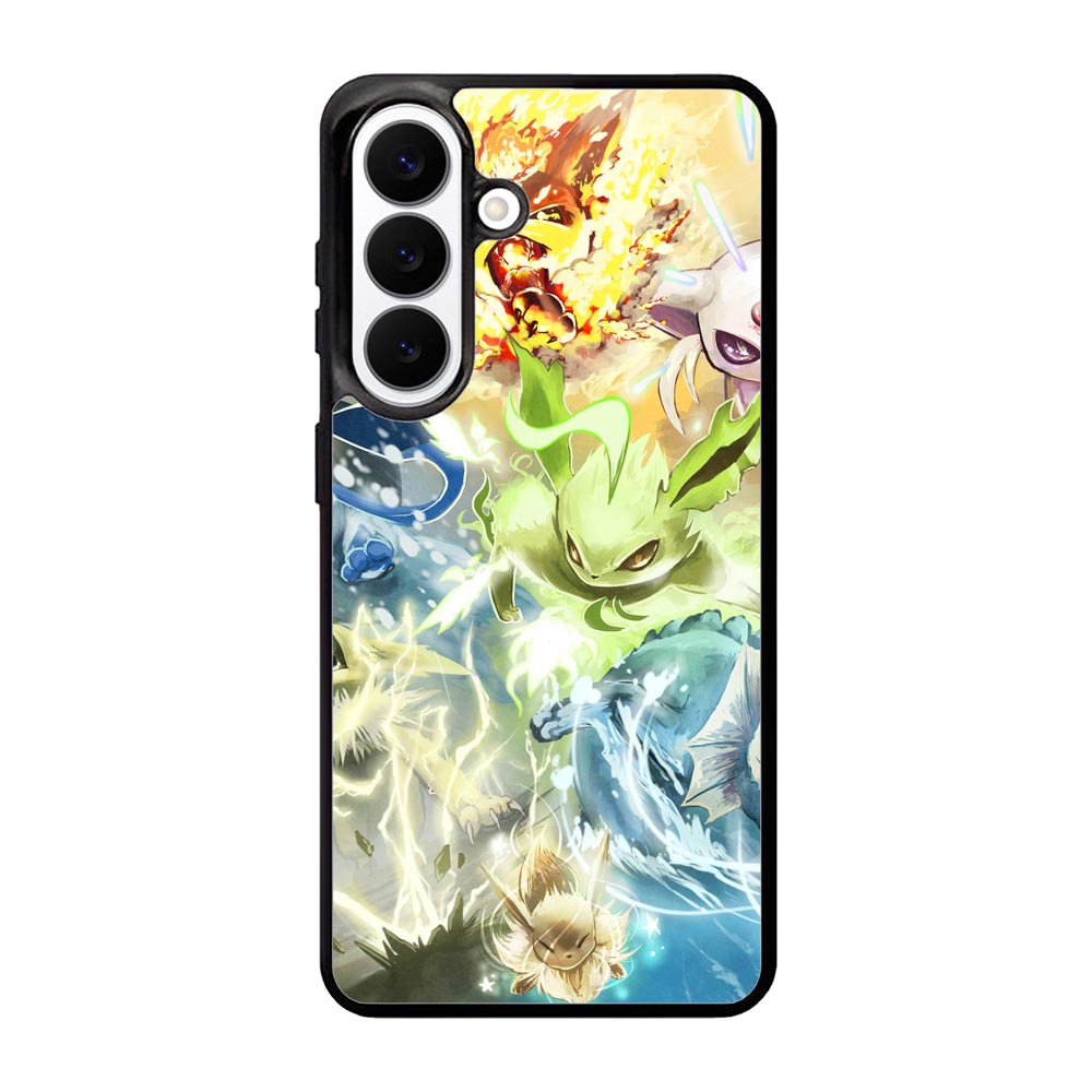 Pokemon Eevee Evolutions Samsung Galaxy S26 Case