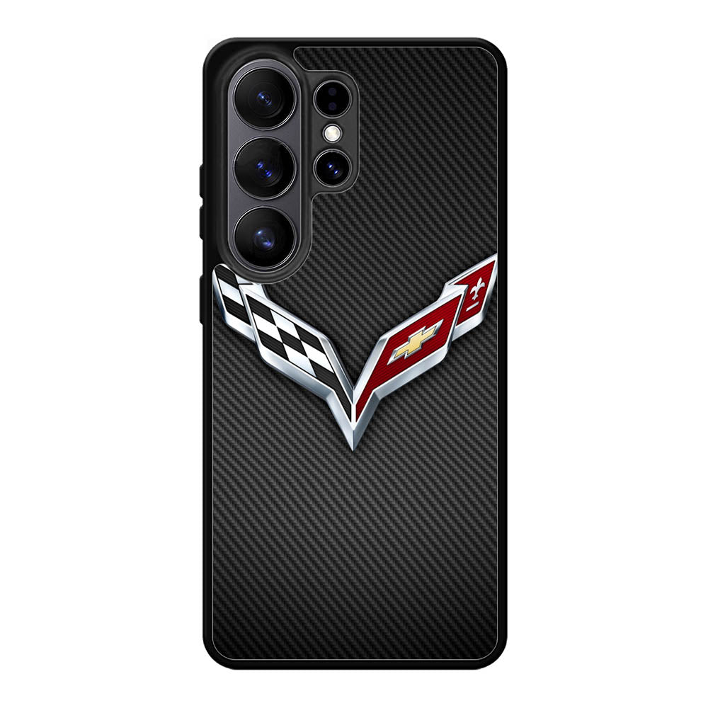 Corvette Logo 1st Samsung Galaxy S26 Ultra Case