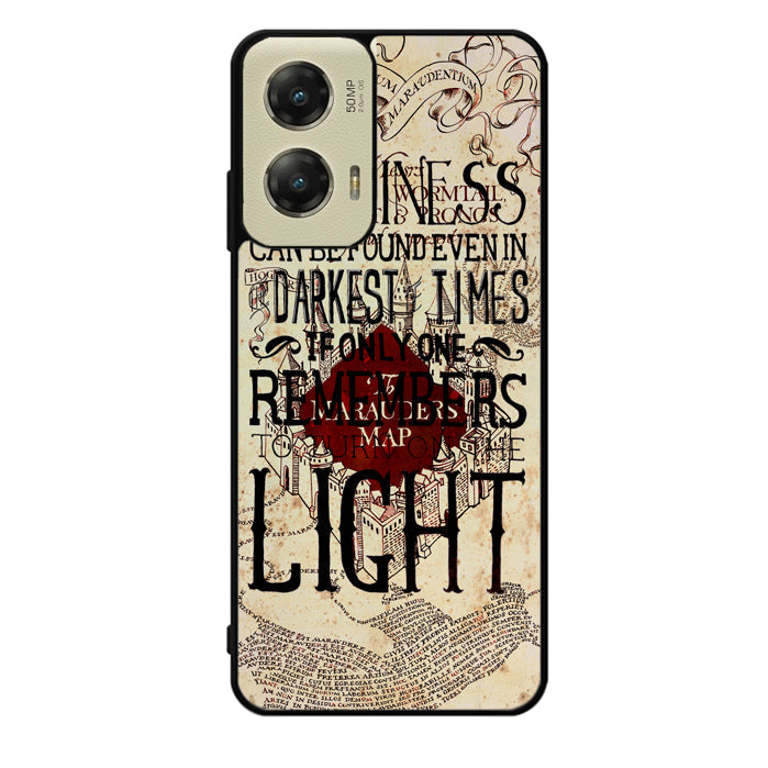 Harry Potter Marauders Map Happines Motorola Moto G Stylus 5G 2024 Case OV1242