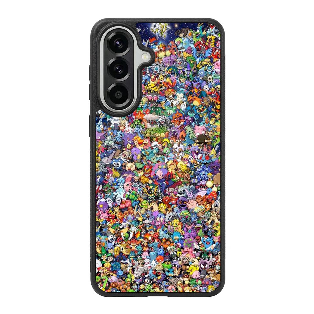 Pokemon Collage Samsung Galaxy A57 Case
